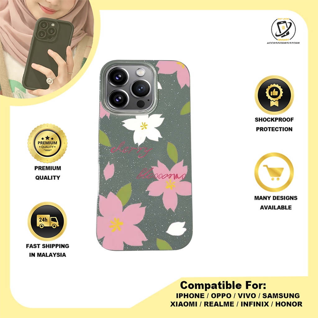 BLING CASE PHONE FOR IPHONE - DESIGN FLOWER I