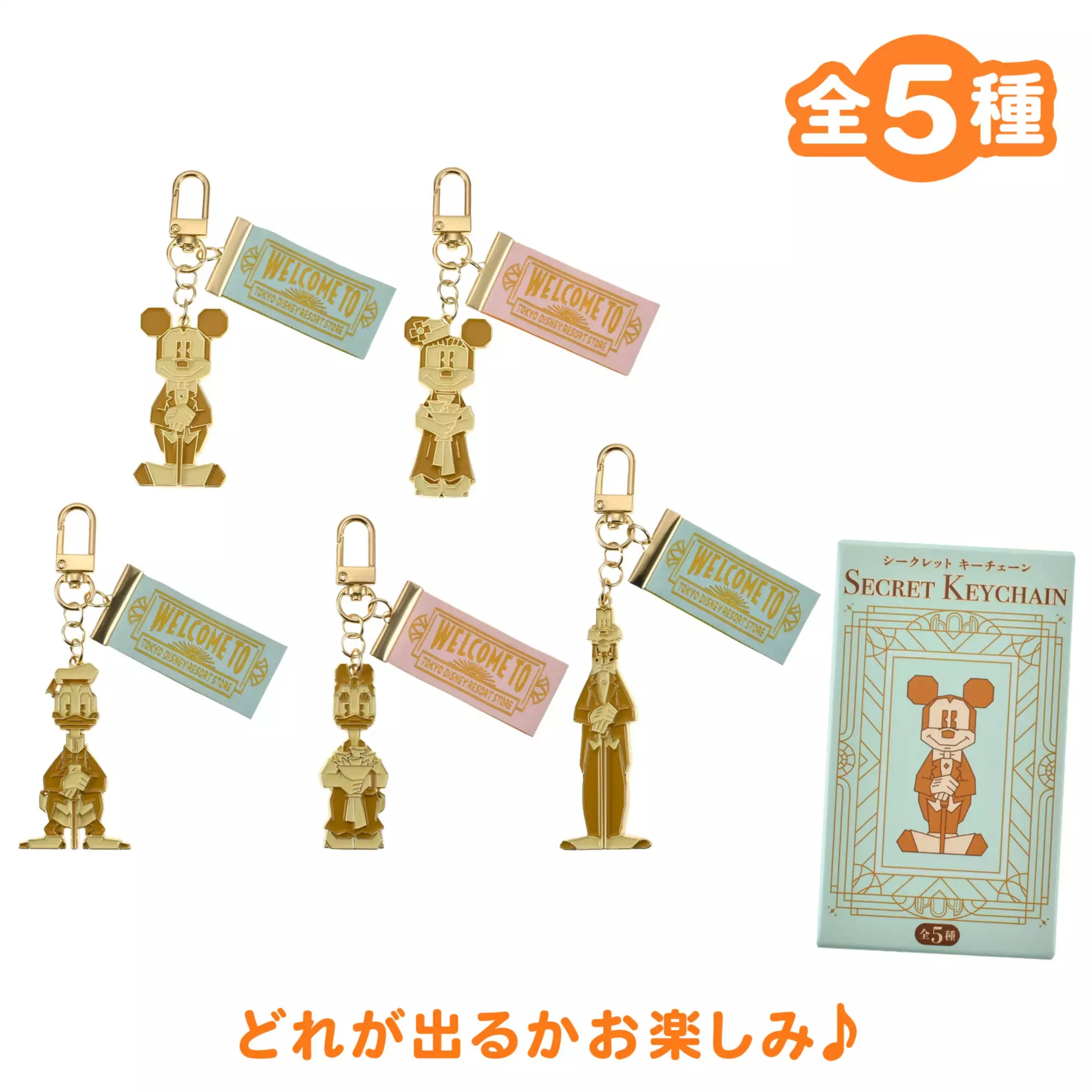 🌸 【預訂】Mickey & Friends Charm(隨機) - Tokyo Disney Resort Store's Renewal Opening 1st