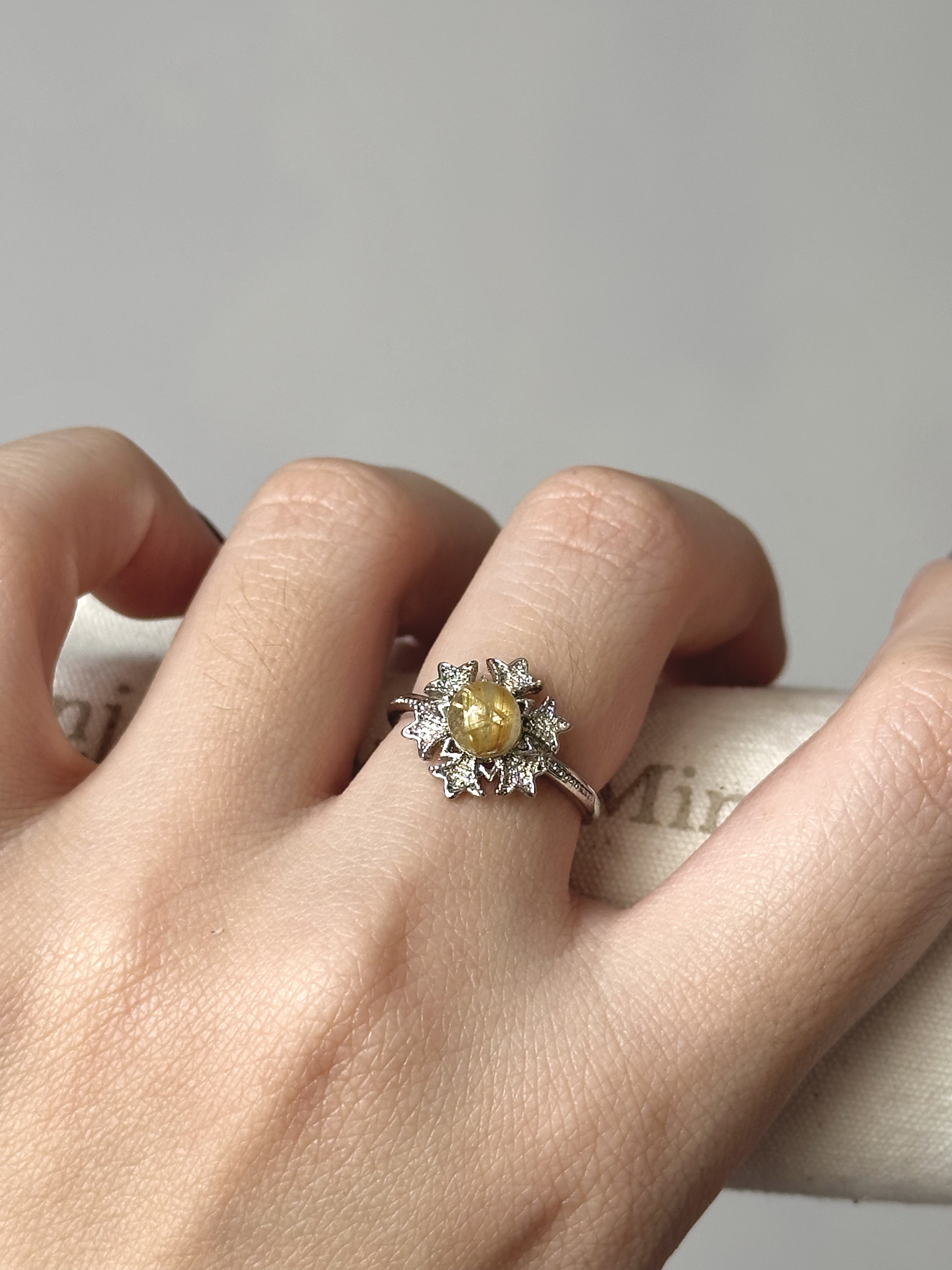 Titanium Rutile Ring 钛金戒指