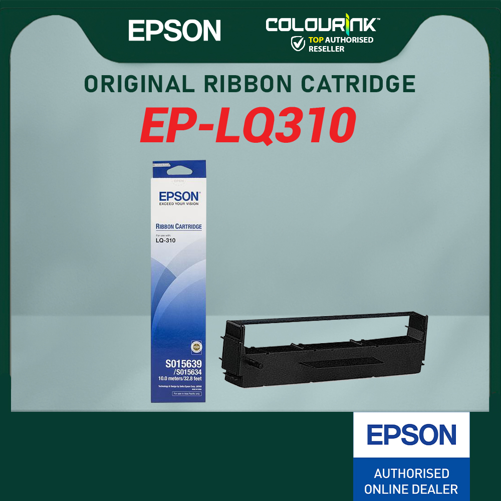 Epson Original LQ-310 Ribbon S015639 10meter ｜32.8 feet LQ310 310