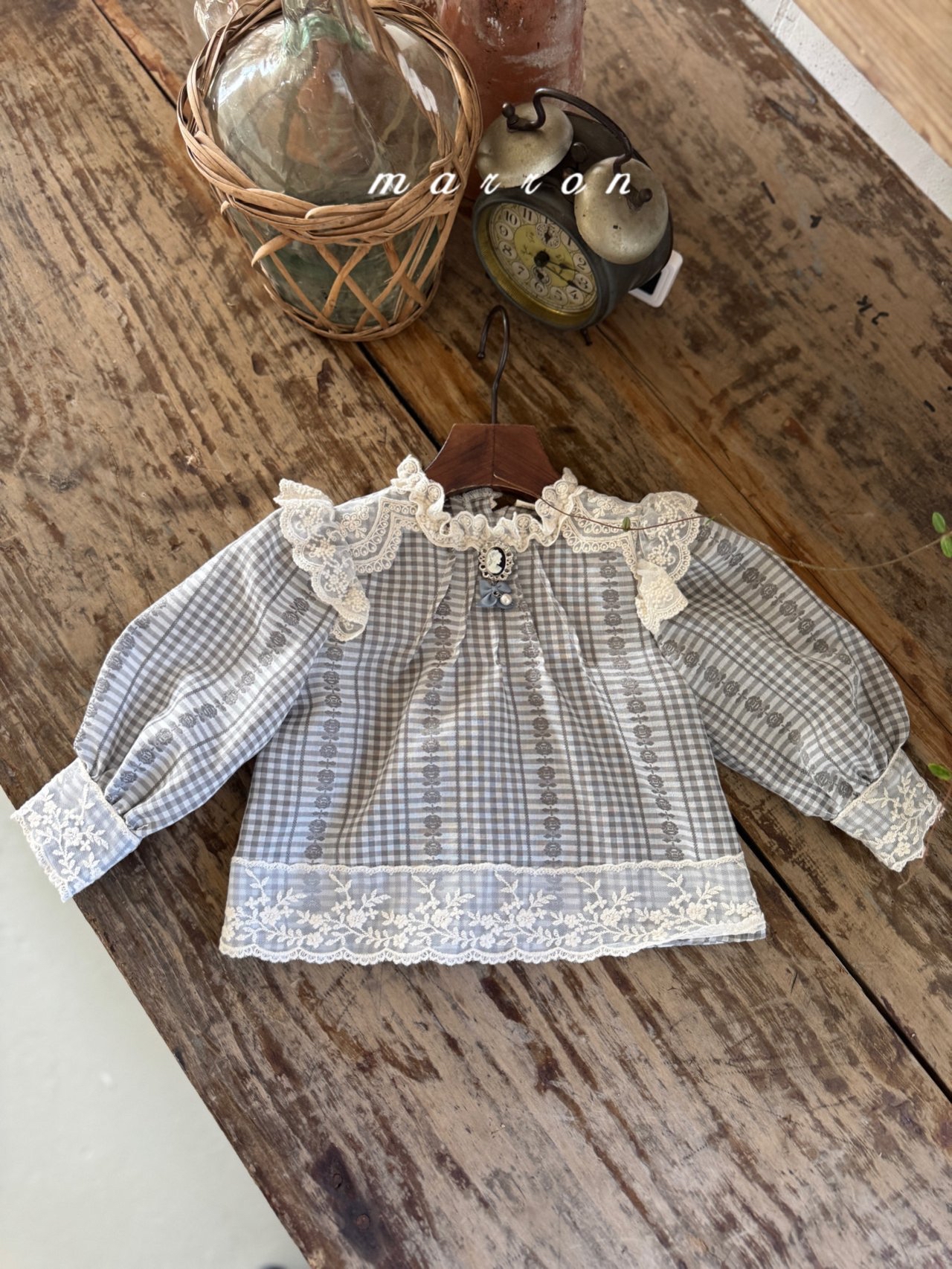 🇰🇷Marron blouse