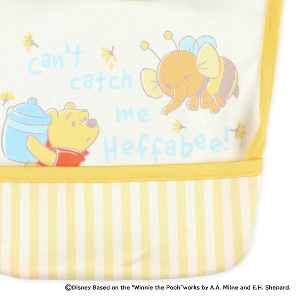 🇯🇵預訂 日本直送🇯🇵Winnie the pooh小熊維尼無袖圍兜飯衣三件套