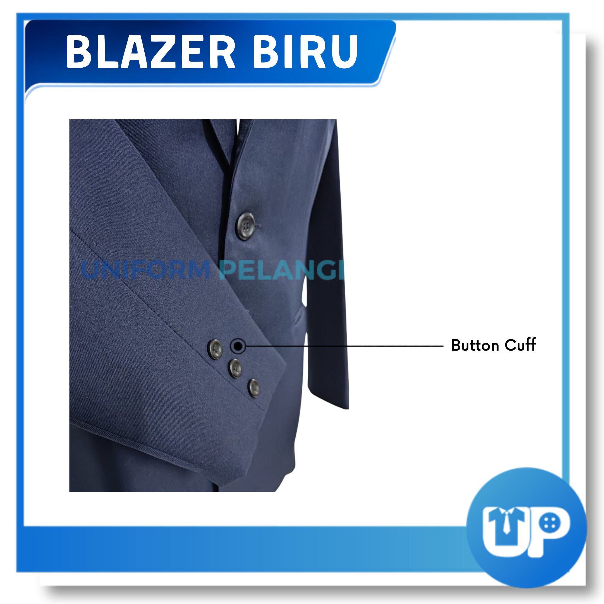Falcon Blazer UINSEX Coat Biru Tua Pegawas
