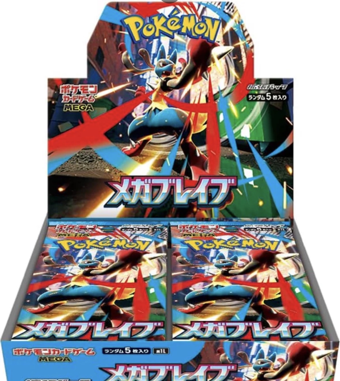 Pokemon TCG 超級勇氣 M1L 原盒（日文版）