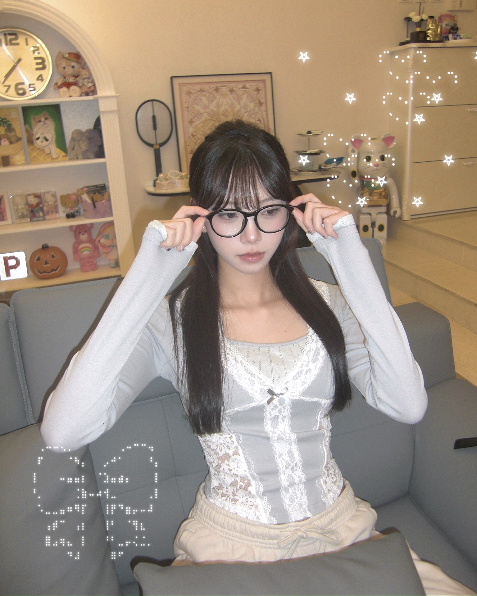 已售罄❌超靚🎀韓國Lacy兩層蝴蝶結Top