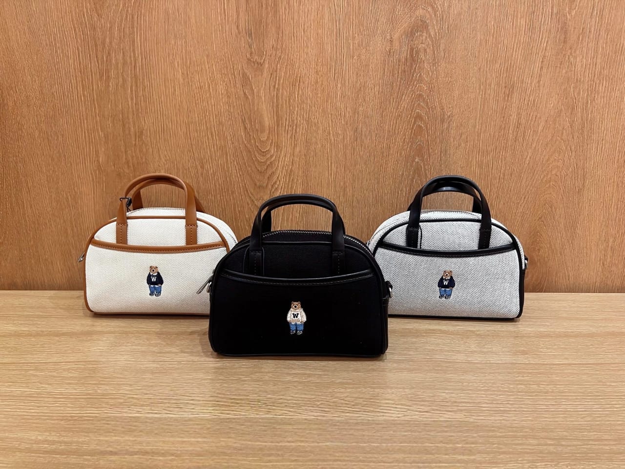 WHB03 WHO.A.U Steve Canvas 2-Way Mini Bag