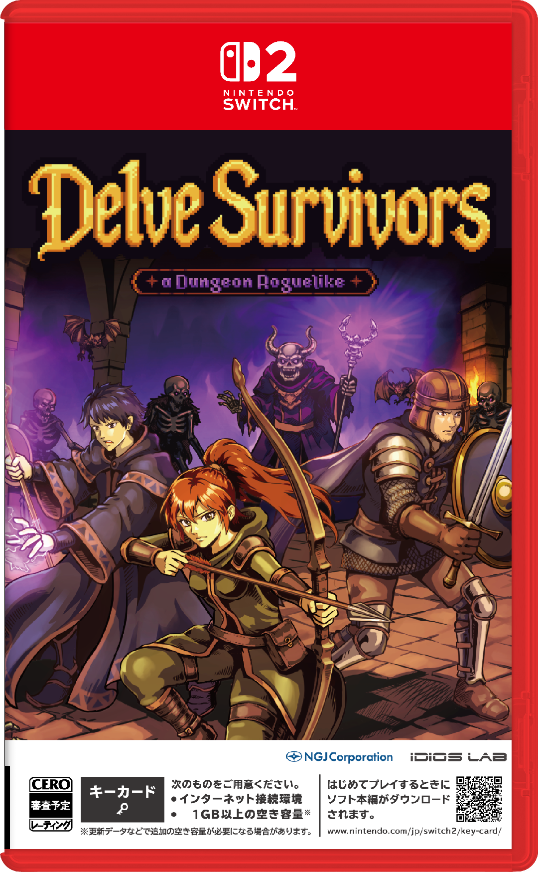 [預訂] [日版] NS2 深淵倖存者: 地牢 Roguelike  (訂價HKD199) (訂金HKD100)