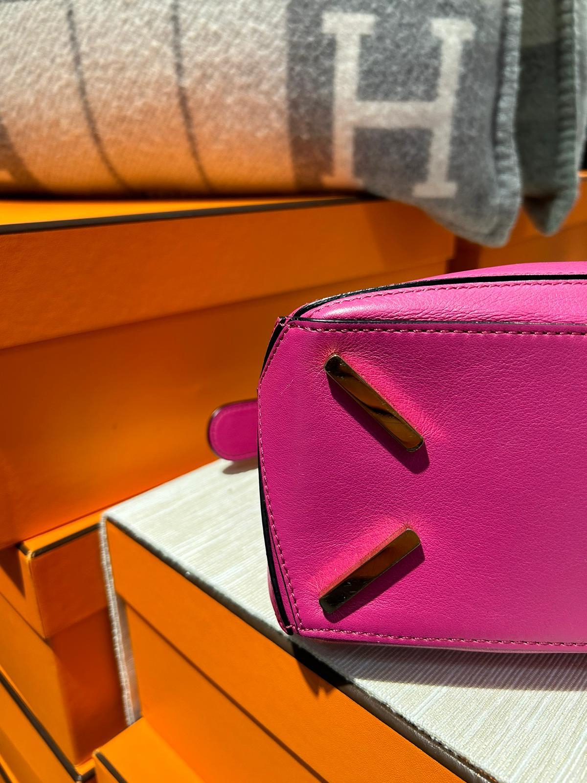 Loewe puzzle small calfskin 100%Authentic,95%new ✅strap✅dust bag