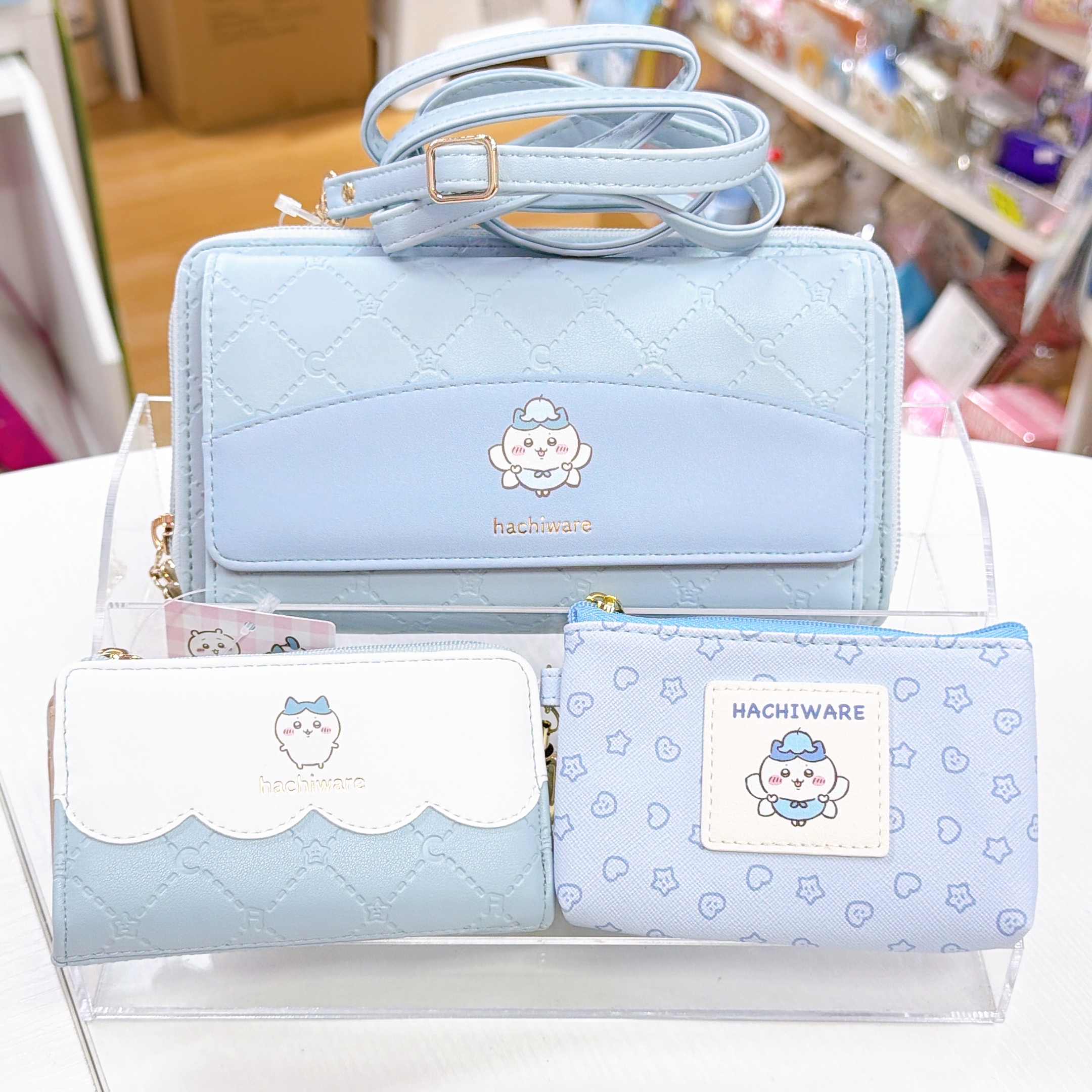 日本直送chiikawa 新款長銀包連斜孭袋/鎖匙包/伸縮卡套散子包