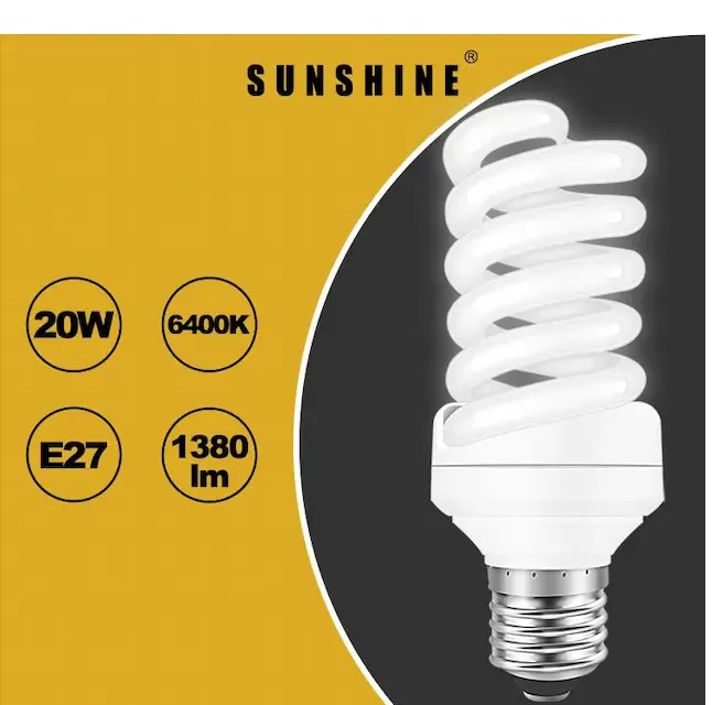 S24A/23W/E27/E14/B22超光全螺旋 (Y)