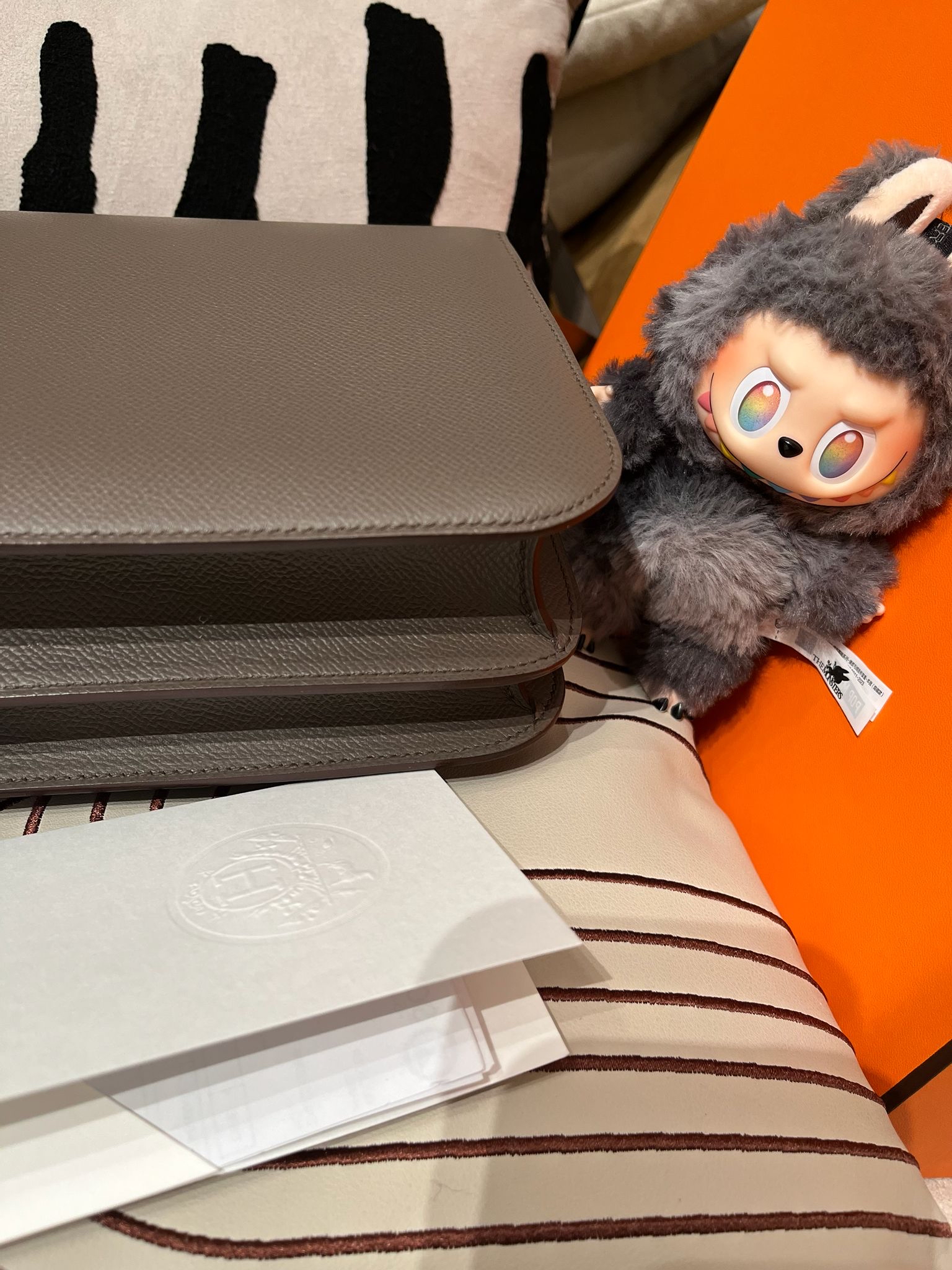 Hermes constance 24,STAMP D,ETAIN,100%Authentic, 98% new  ✅專門店收據✅Dust bag✅Box