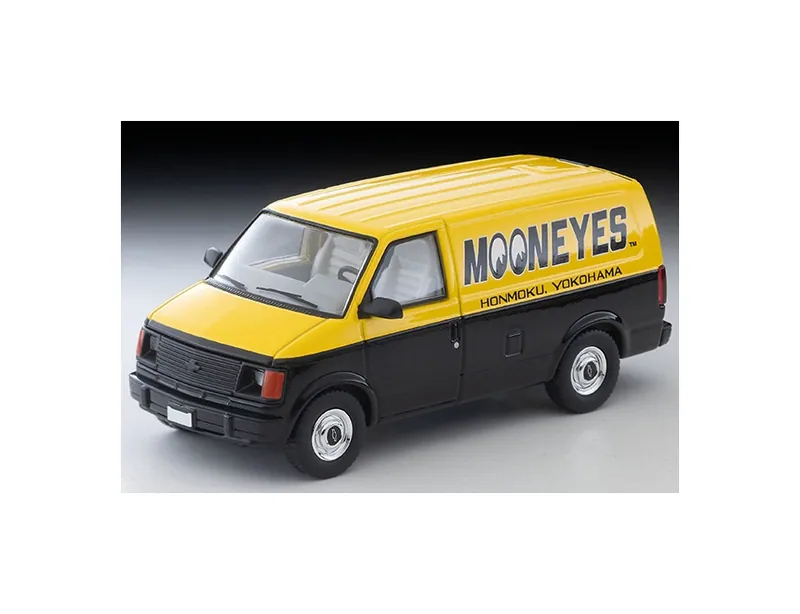 （預訂 Pre Order) Tomytec LV-N344b 1994 Chevrolet Astro Van MOONEYES (Yellow/Black)