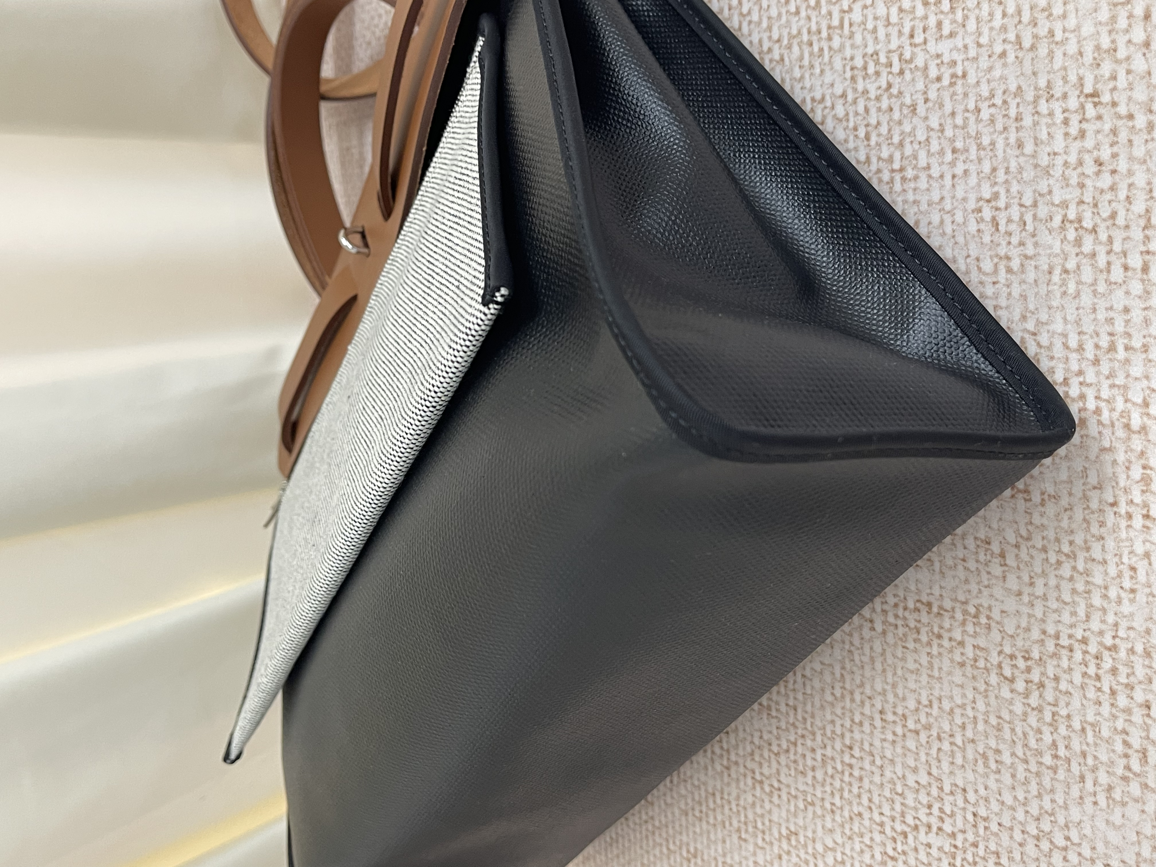 Pre-owned Hermes Herbag/ Stamp W/ Product Code: 26041506