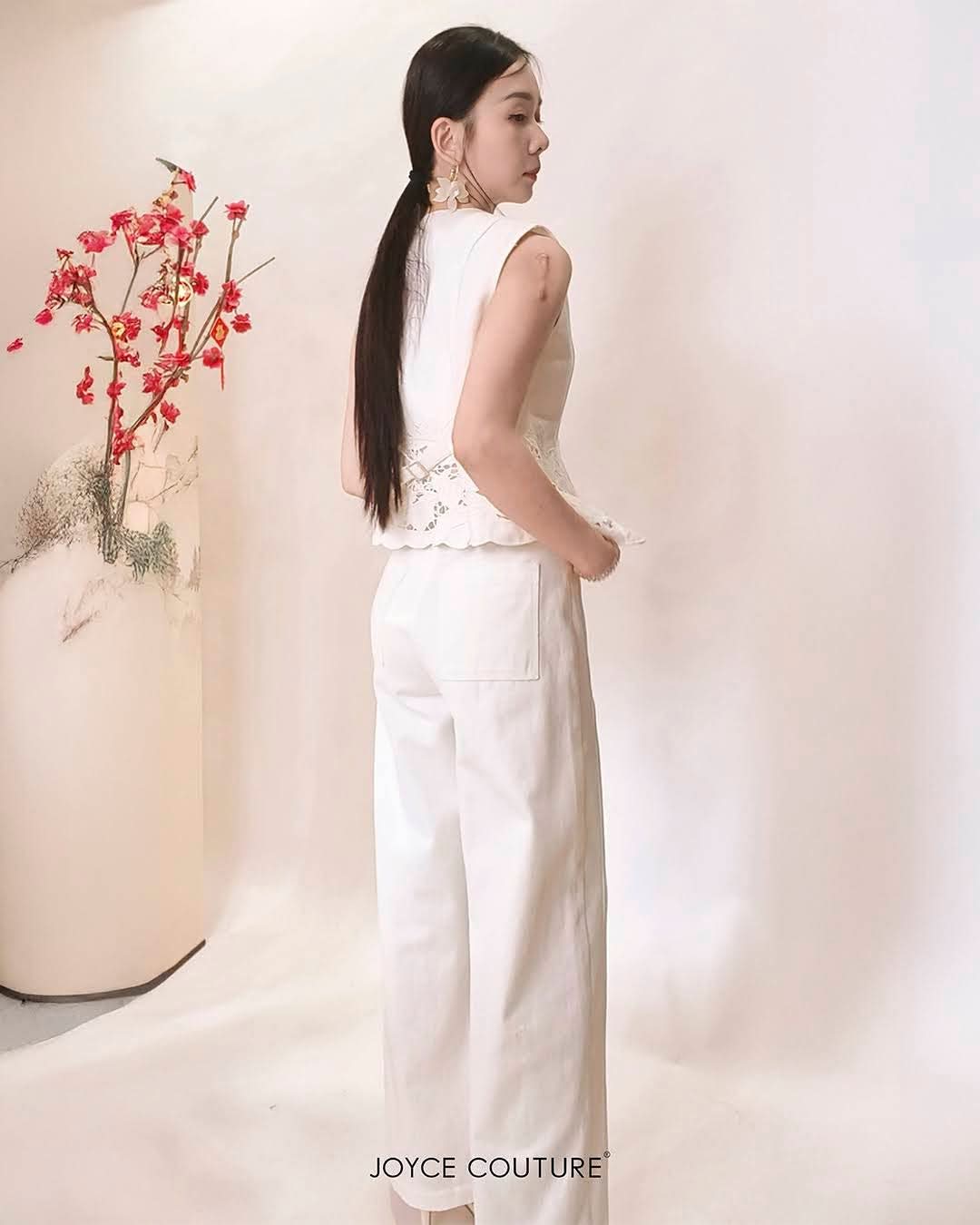 直筒伦廓牛仔长裤 P0079