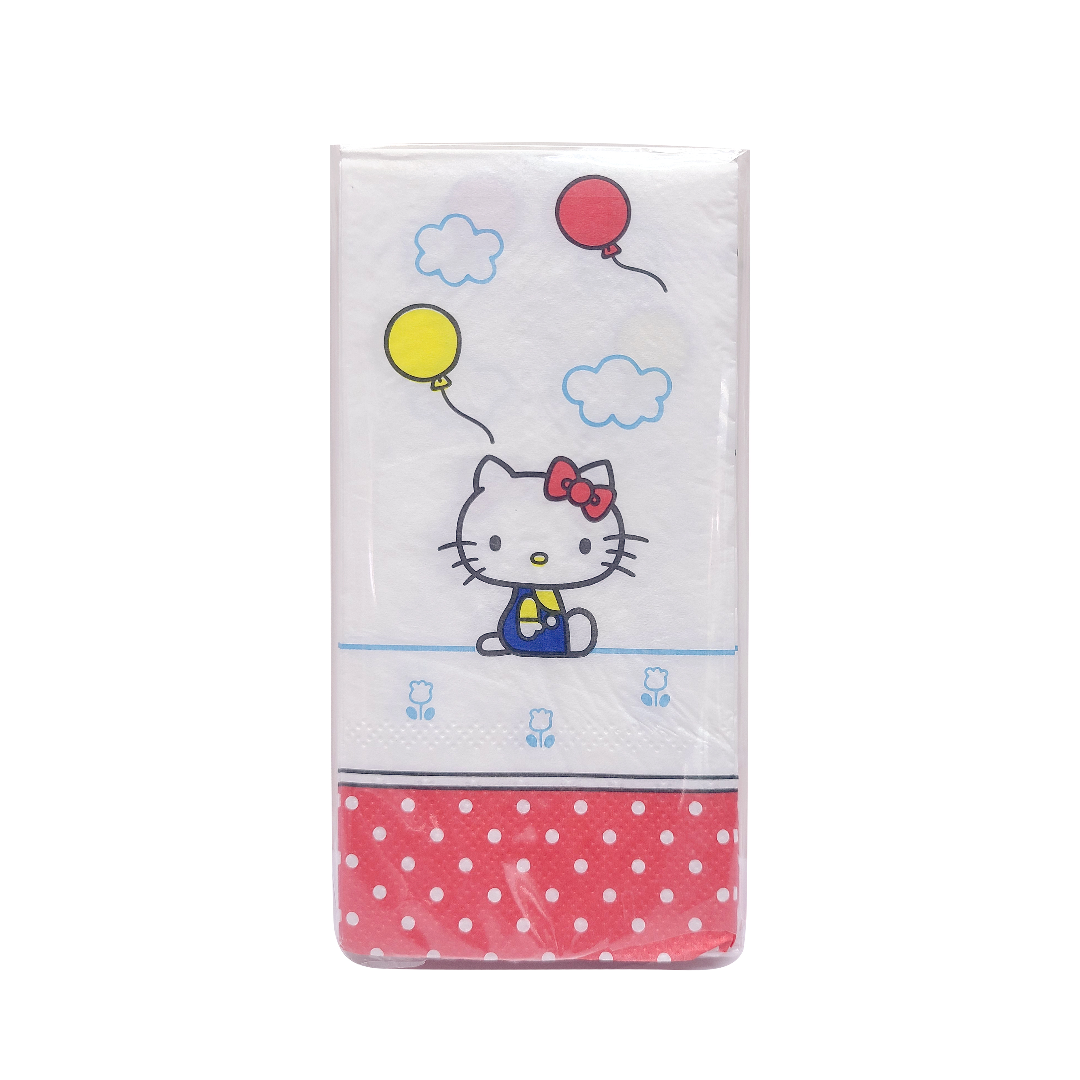Sanrio Hello Kitty 即棄紙餐巾 (約 33 厘米 x 33 厘米)  (旋轉木馬圖案) [Sanrio 許可產品]