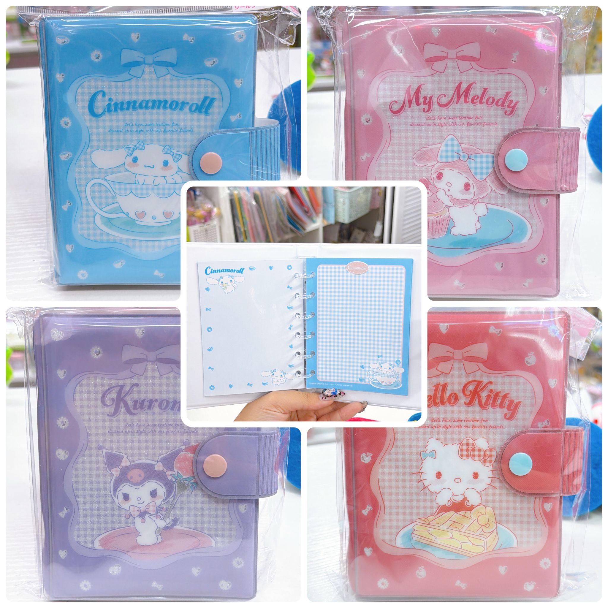 日本直送Sanrio 貼紙簿活頁簿