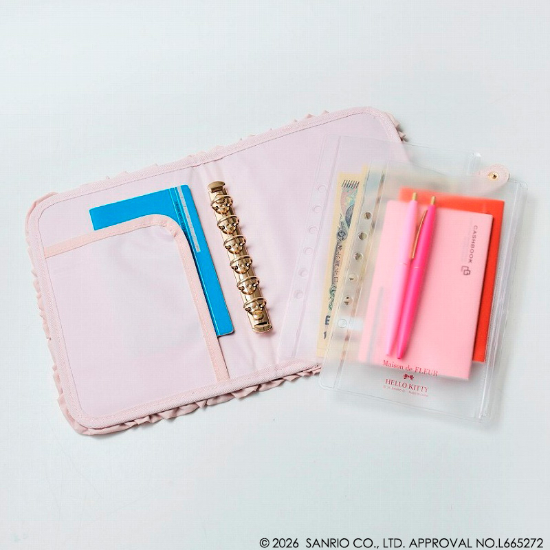 🎀【預訂】 Maison de FLEUR × Kitty 多功能收納包 P