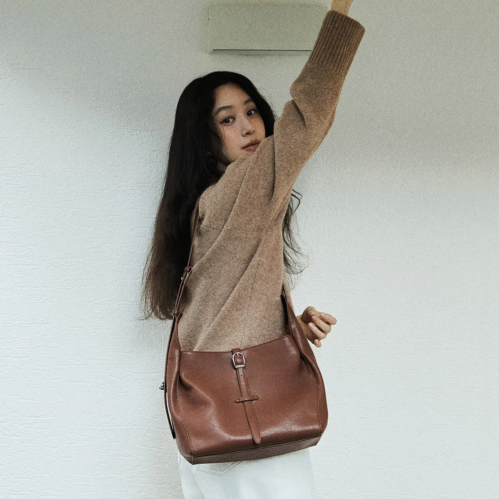 [LOEUVRE] Marianne Shoulder Small (3色)