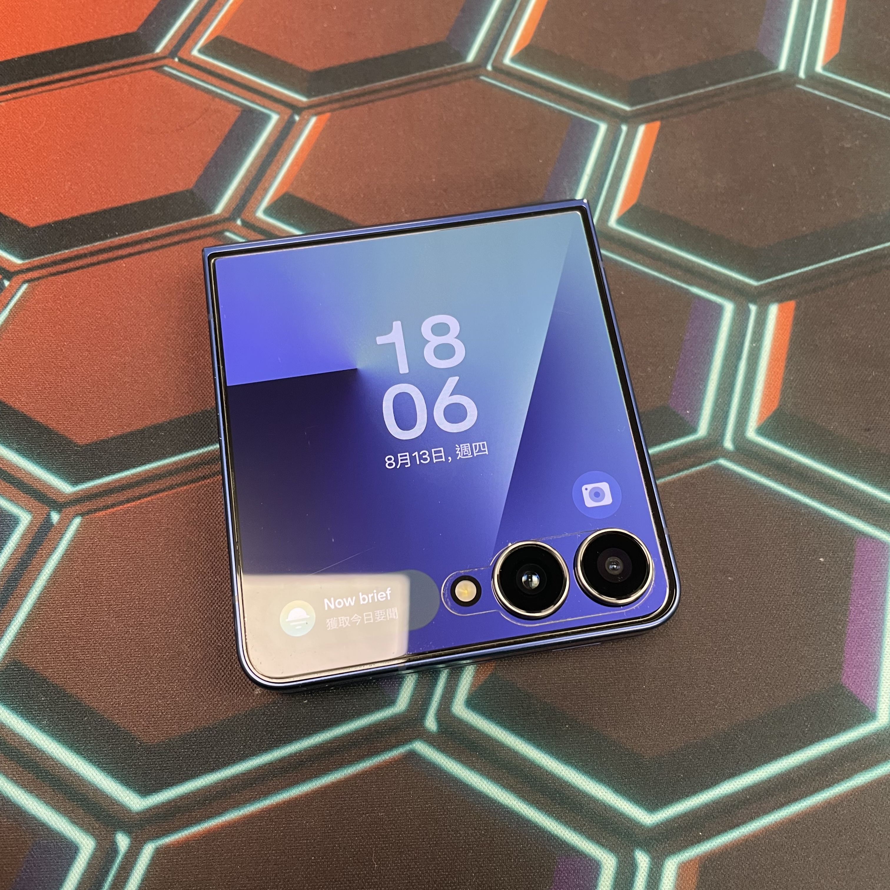 *7357 Galaxy Z Flip 7 勁靚機 12+512GB 藍色 blue