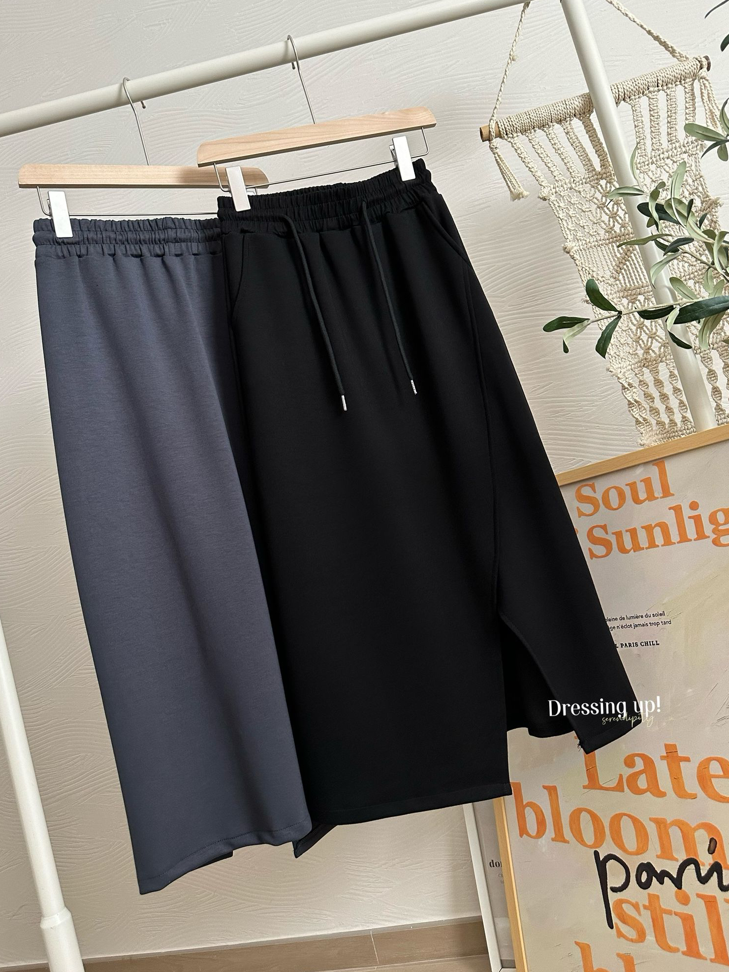 絲滑親膚｜太空棉半截裙