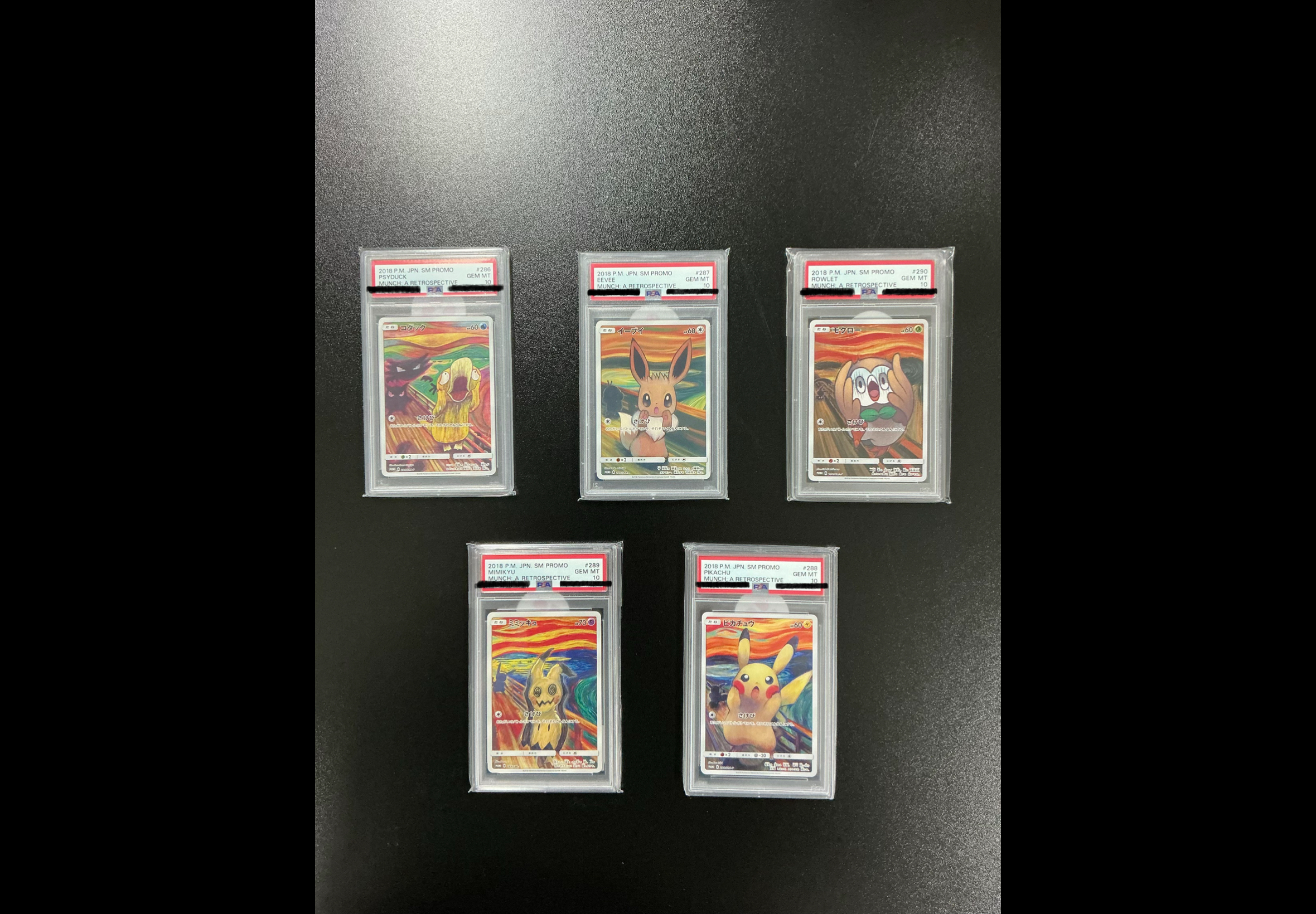 (PSA10) FULL SET- MUNCH series