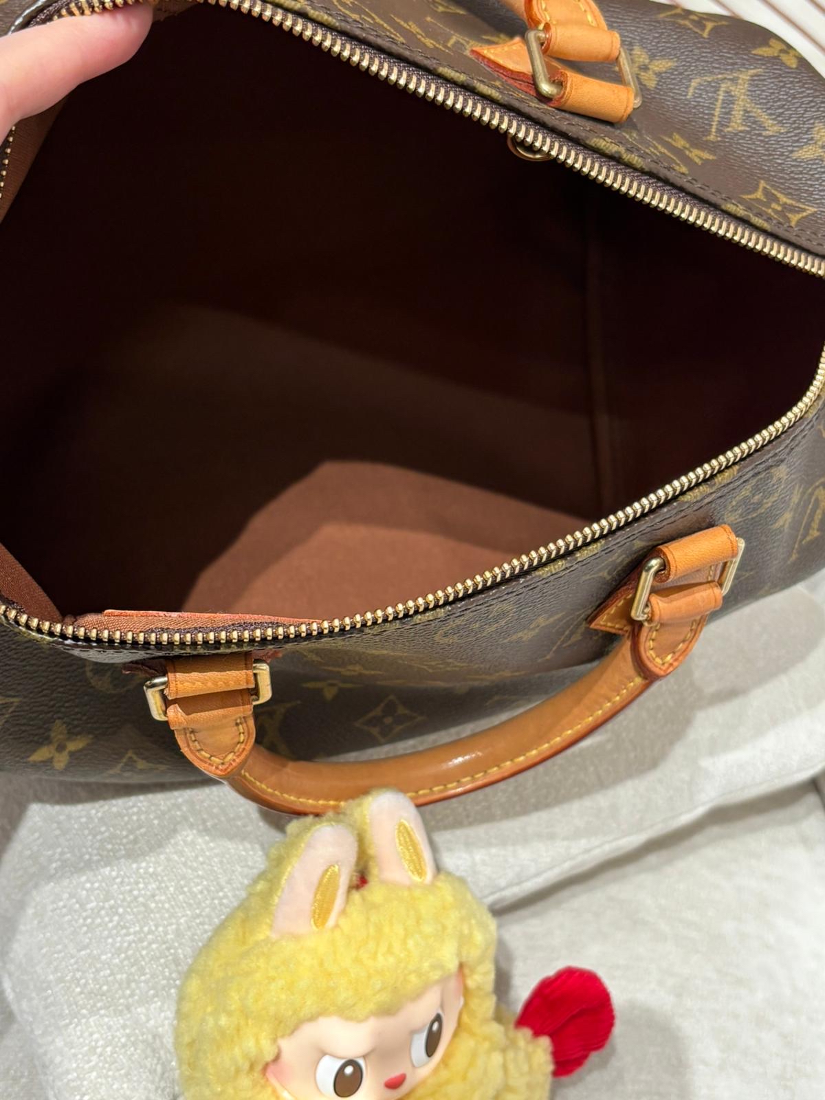 Lv speedy 30 monogram 100%Authentic,92%new✅塵袋 