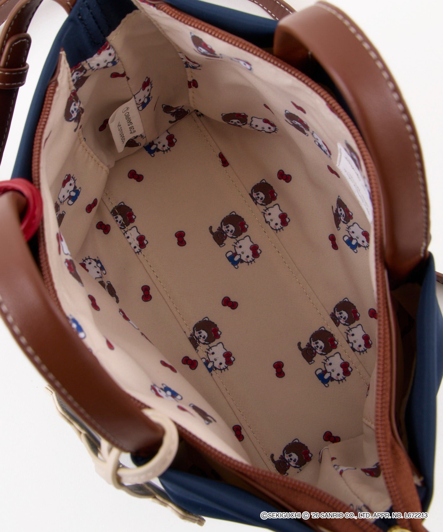 🎀【預訂】Monchhichi × Hello Kitty Charm mini bag B