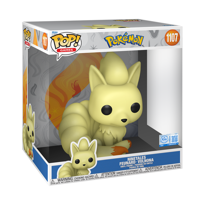 📦訂購 美國代購 Funko POP! Pokemon Jumbo Ninetales Figure 寵物小精靈 九尾 模型