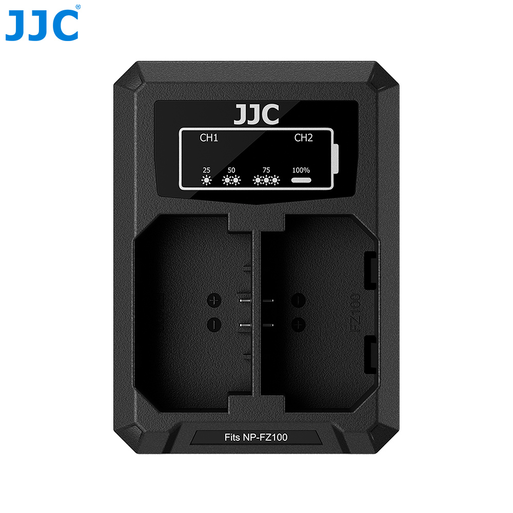JJC USB Dual Battery Charger For SONY NP-FZ100 (DCH-FZ100TC)