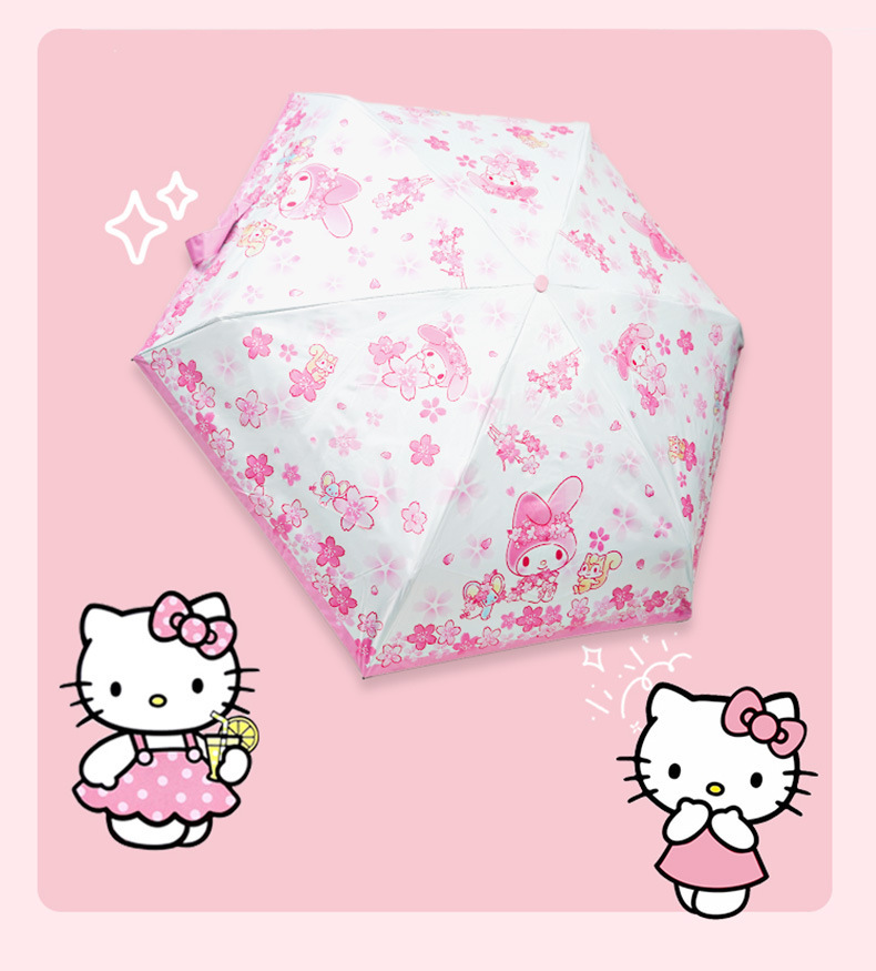 Sanrio輕量防曬晴雨傘- 1把