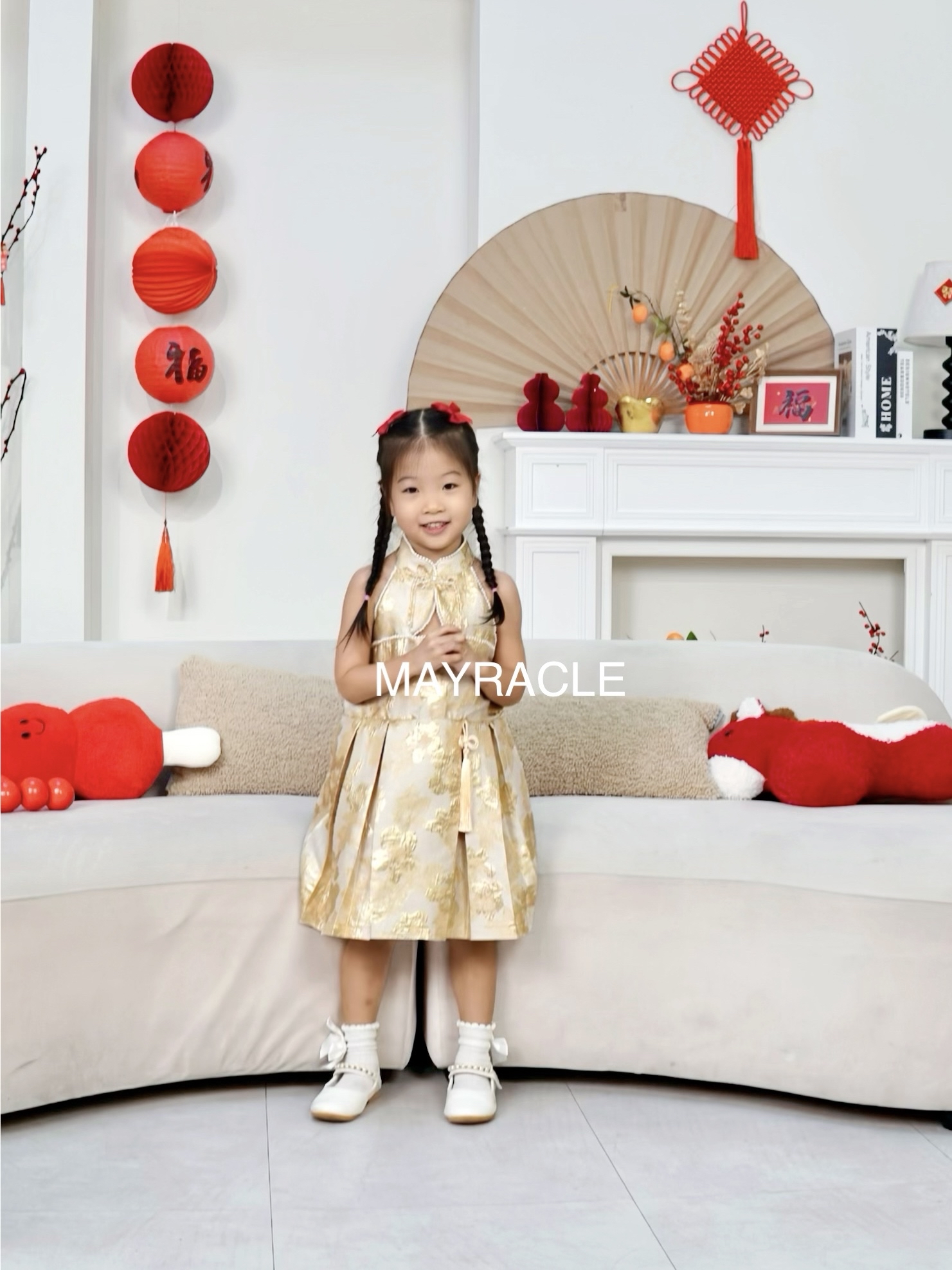 [PRE-ORDER] CNY 2027 Wang (旺) Girl Cheongsam