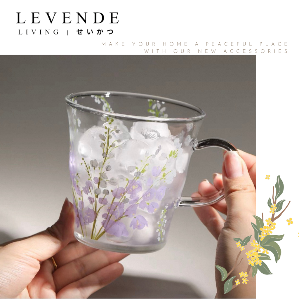 Levende 春日來信系列高硼硅耐熱玻璃杯
