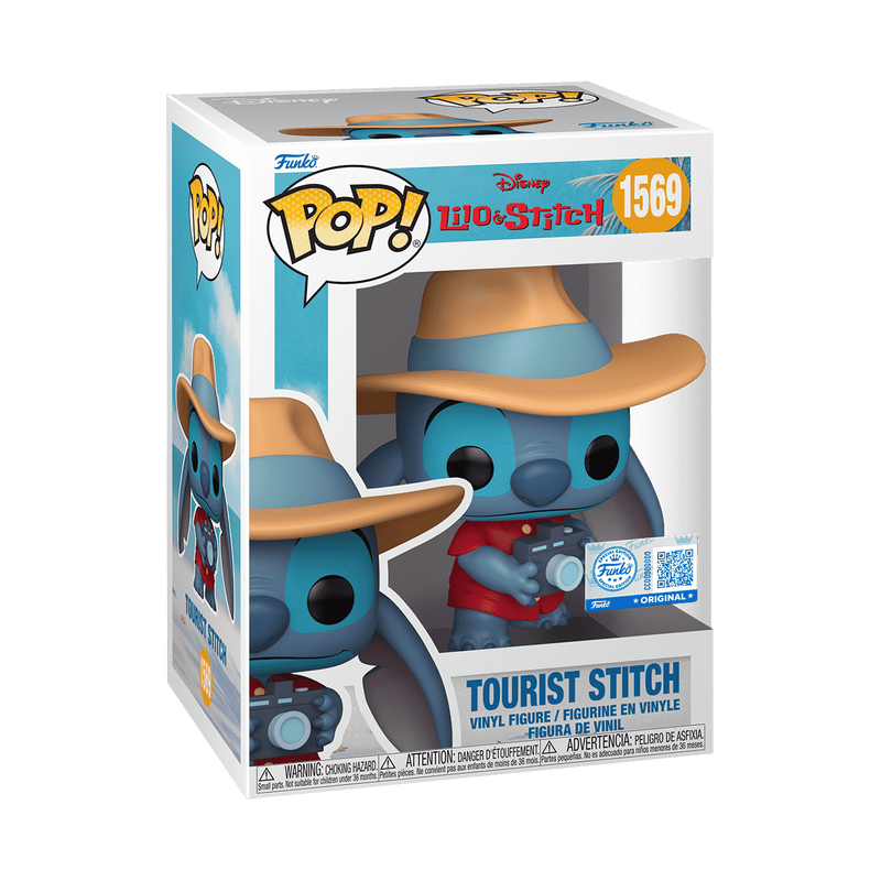 📦訂購 美國代購 Funko POP! Disney Tourist Stitch Figure 史迪仔 模型