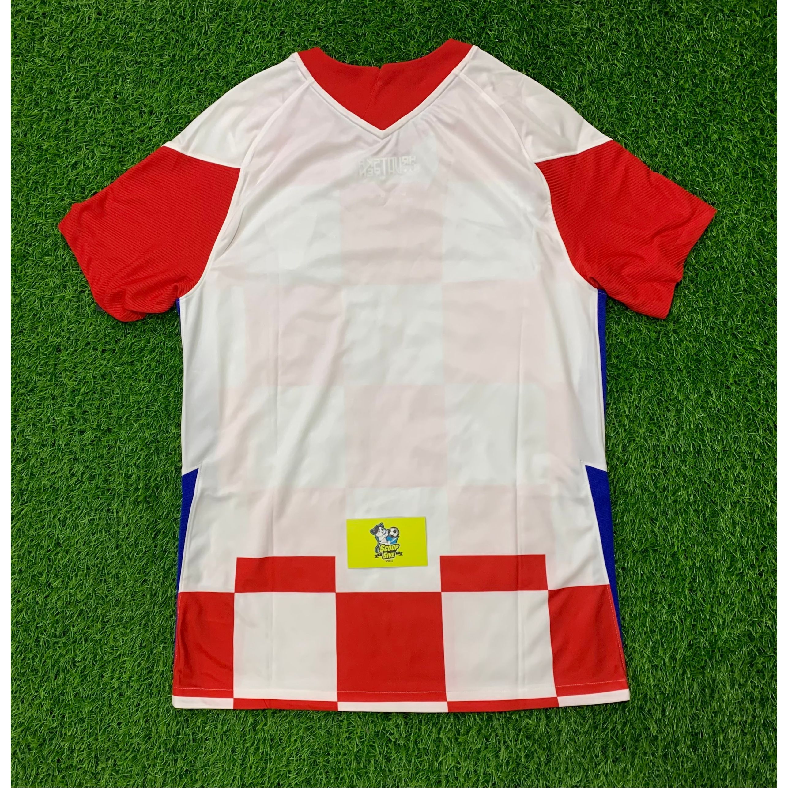 2020歐國盃 2020-22 克羅地亞 主場 球迷版 短袖 連字