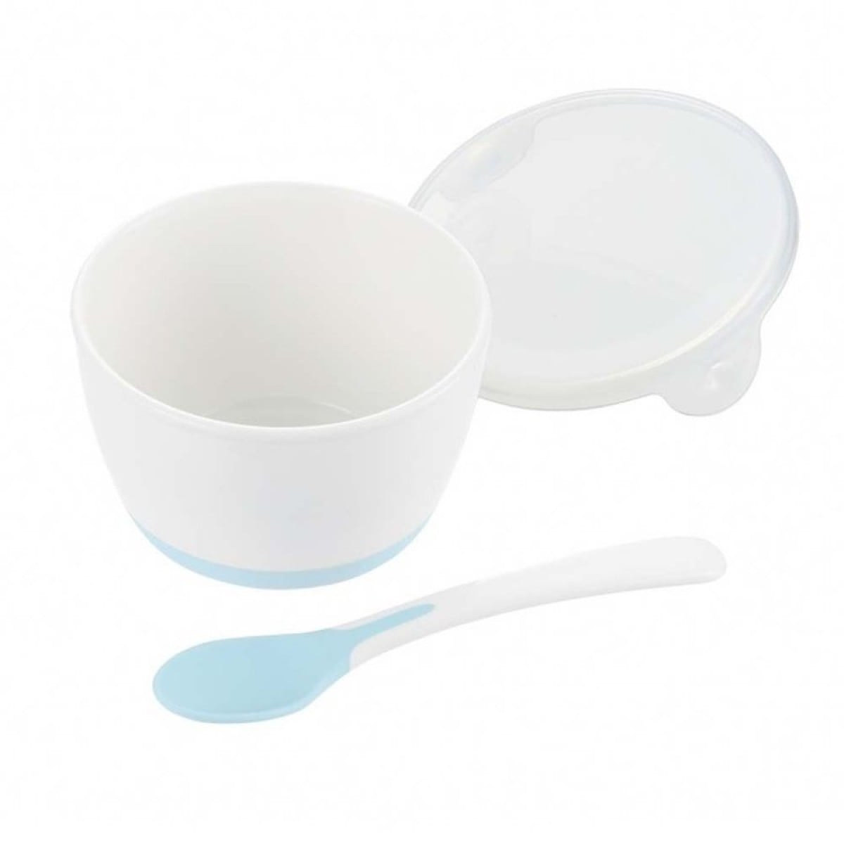 現貨🇯🇵 – Richell 離乳食餐碗2件套 (附湯匙/蓋子)