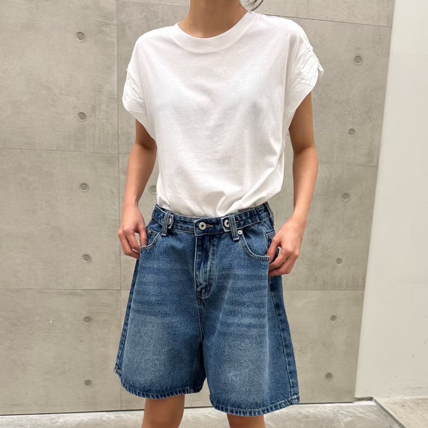 (2026SS) EYEFUL - DENIM SHORTS