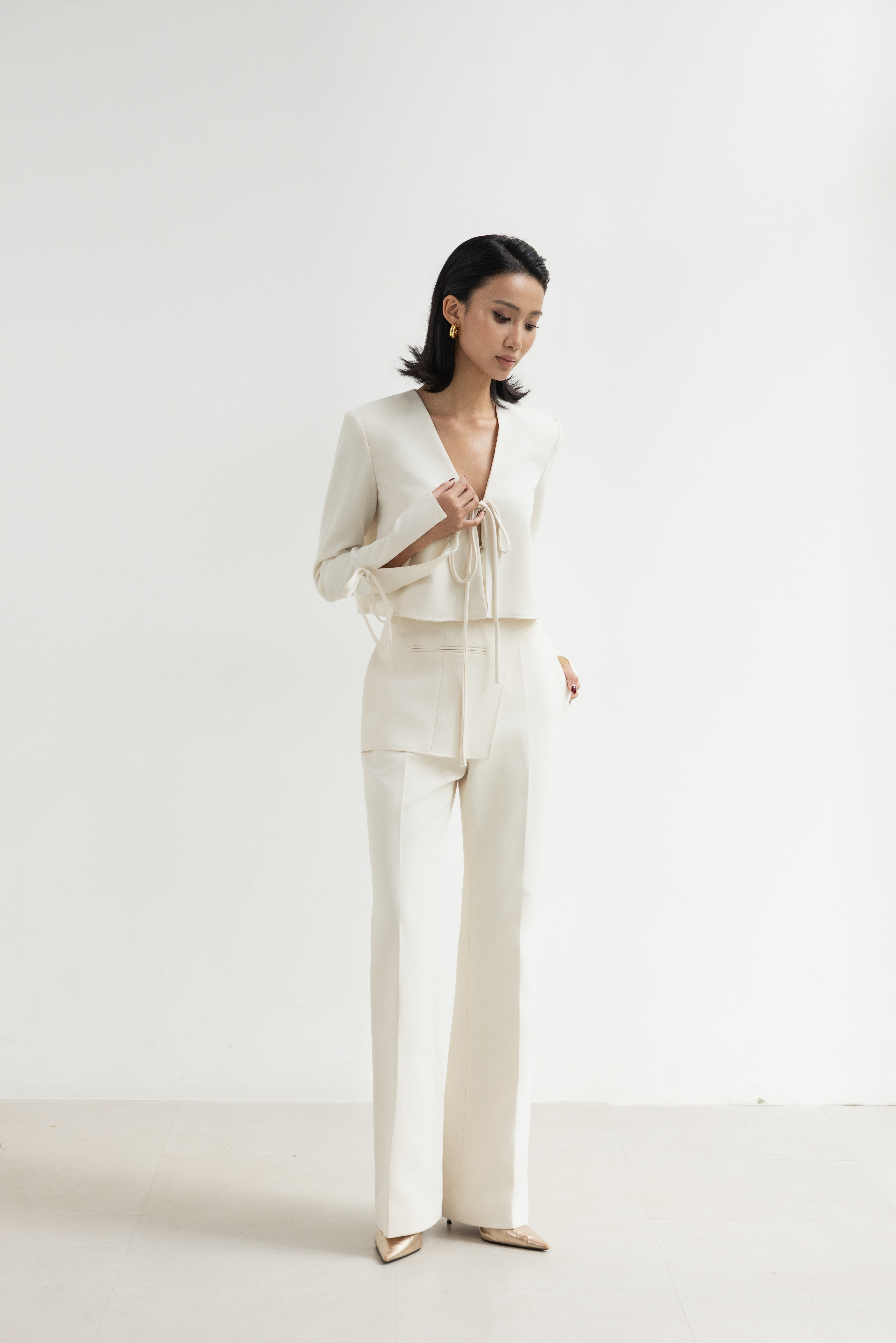 The Amara Tie-Front Top