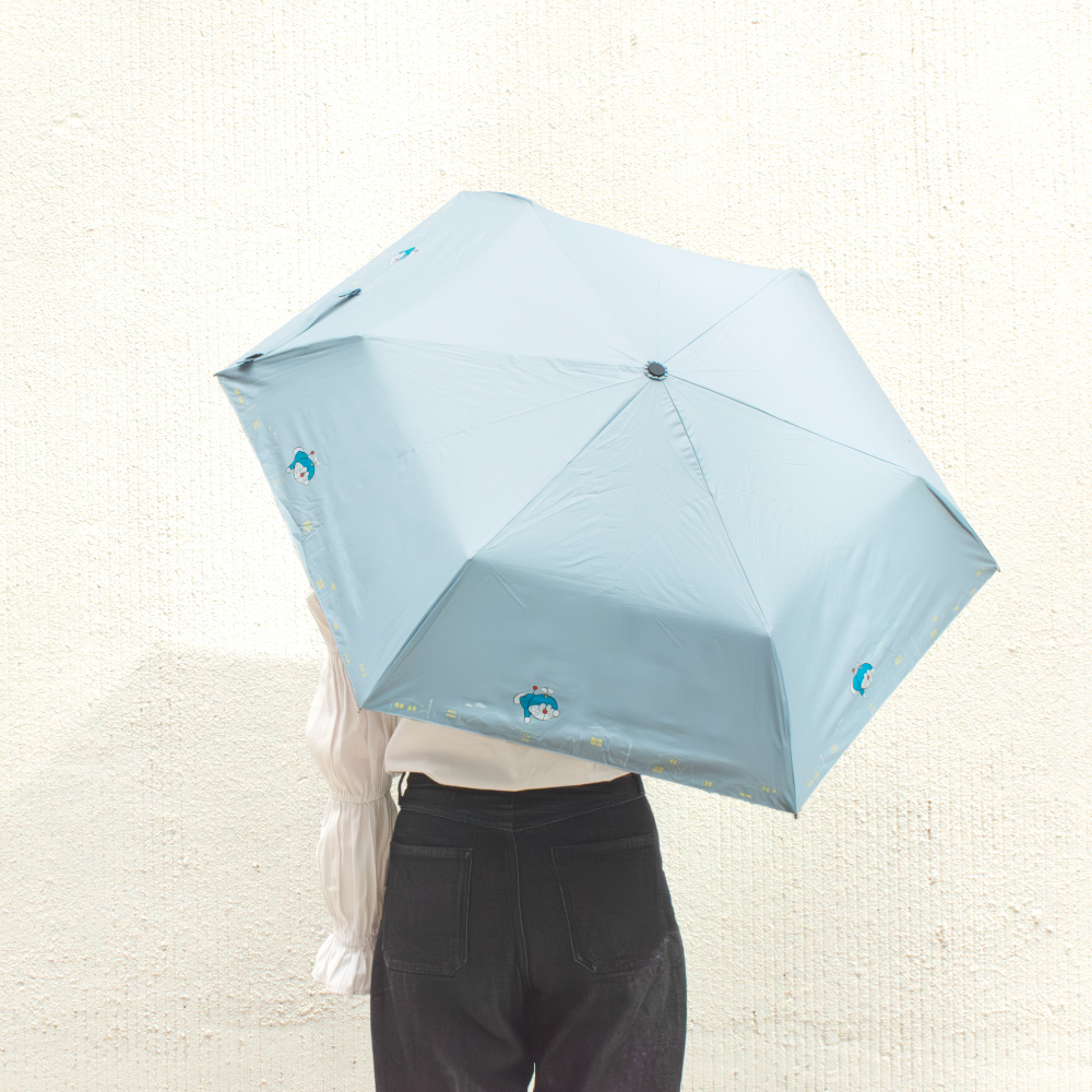 [訂購] 多啦A夢雨傘 縮骨遮 雨傘 自動遮 (晴天娃娃 / 竹蜻蜓)