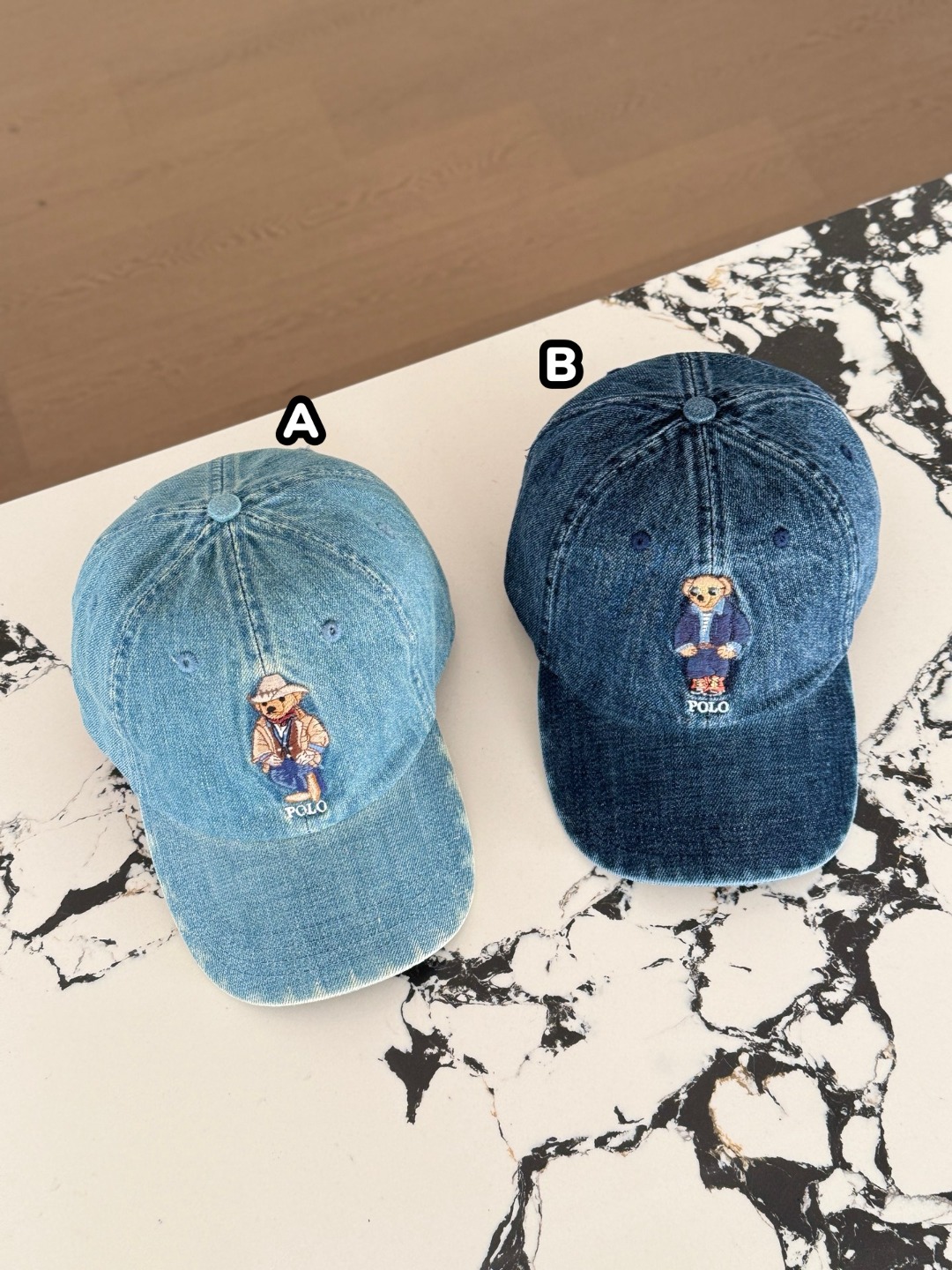 Polo Ralph Lauren 小熊刺繡牛仔棒球帽