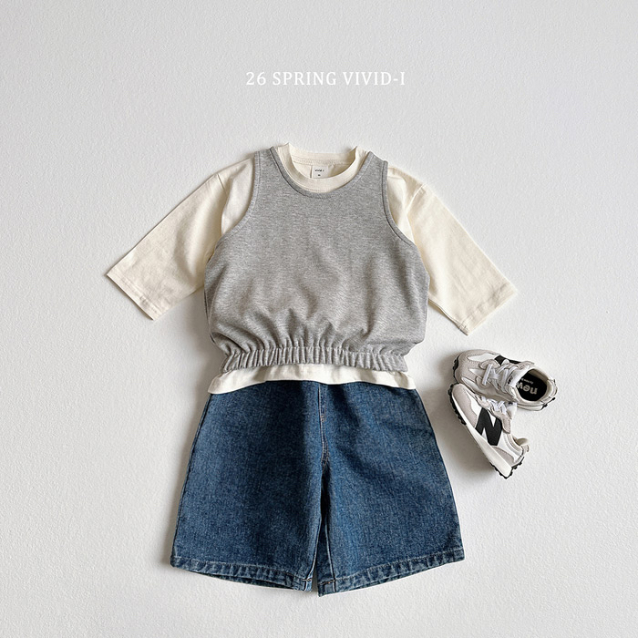 🇰🇷vivid_I set (vest+pants)