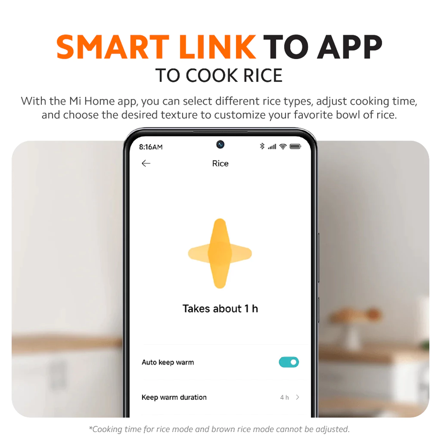 Xiaomi Smart Rice Cooker Multifunctional (BHR7925UK)