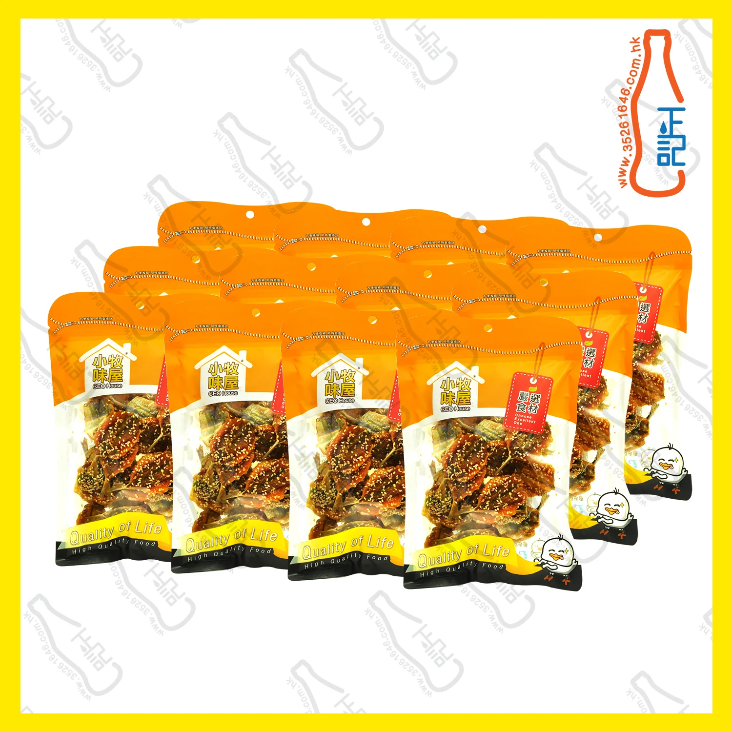 ==FT4747 小牧味屋 (大)泰國原味金針魚 140g x【12包】/袋