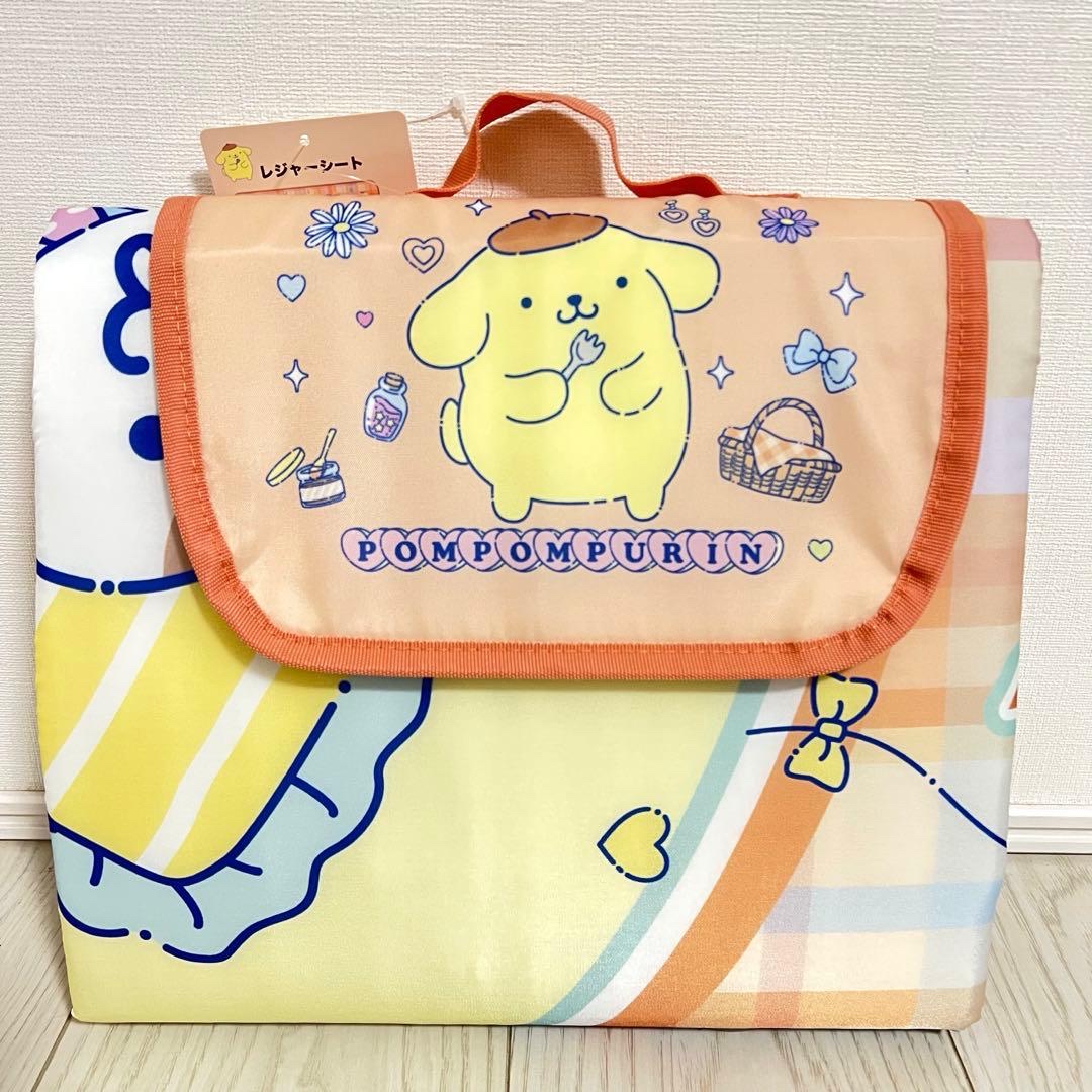 日本直送本店獨家發售布甸狗Kuromi Hello Kitty野餐墊