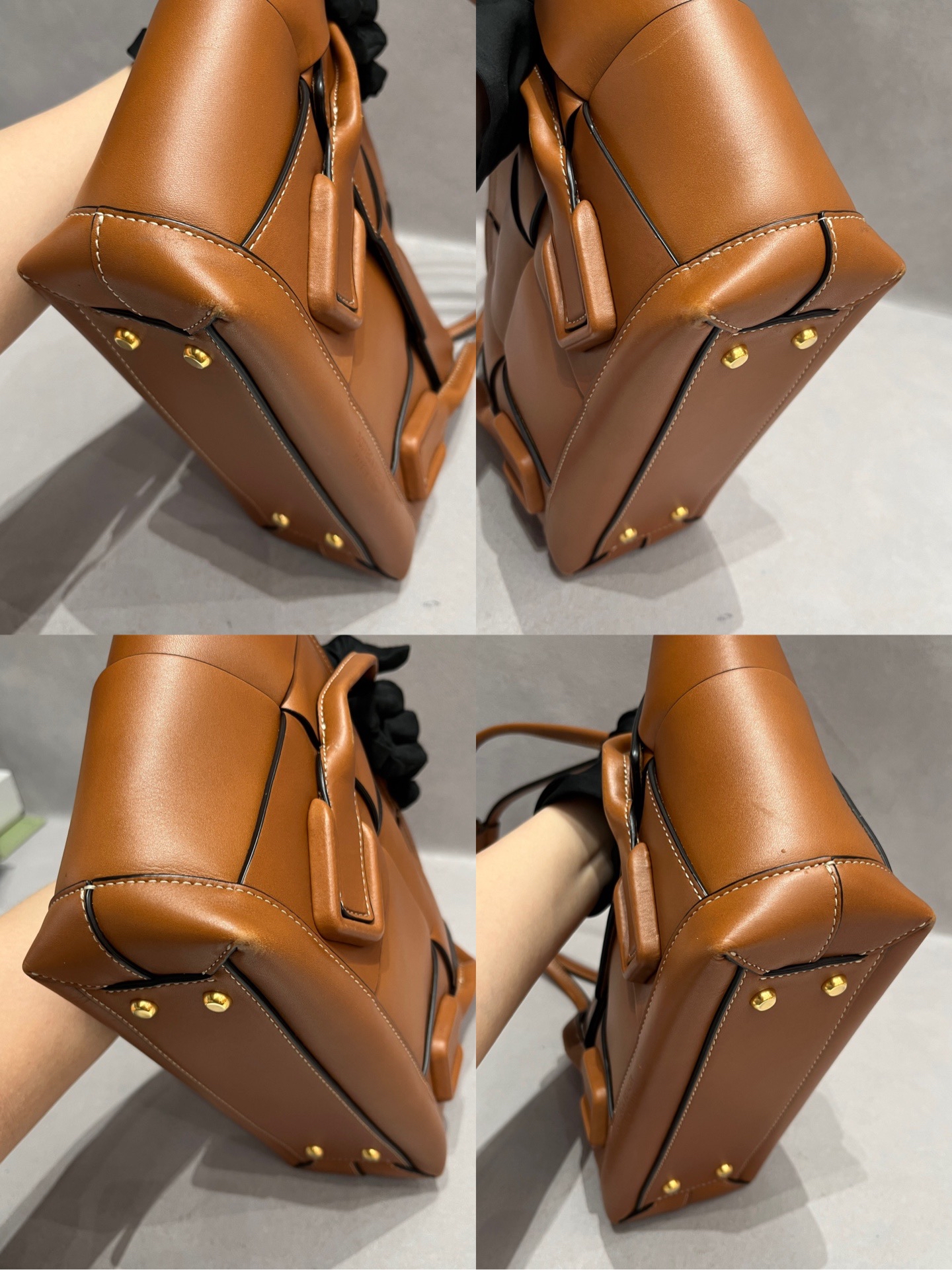 【預訂貨品】BV焦糖色編織牛皮tote