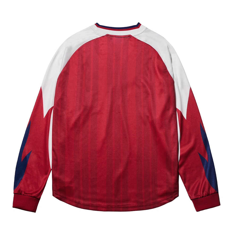 [BDNS x T1] Long Sleeve Jersey Red