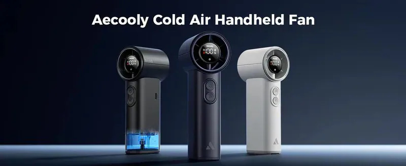 Aecooly 氣動冰霧高速風扇「噴噴風扇」【9/6 截單，預計 :9月中至尾發貨】
