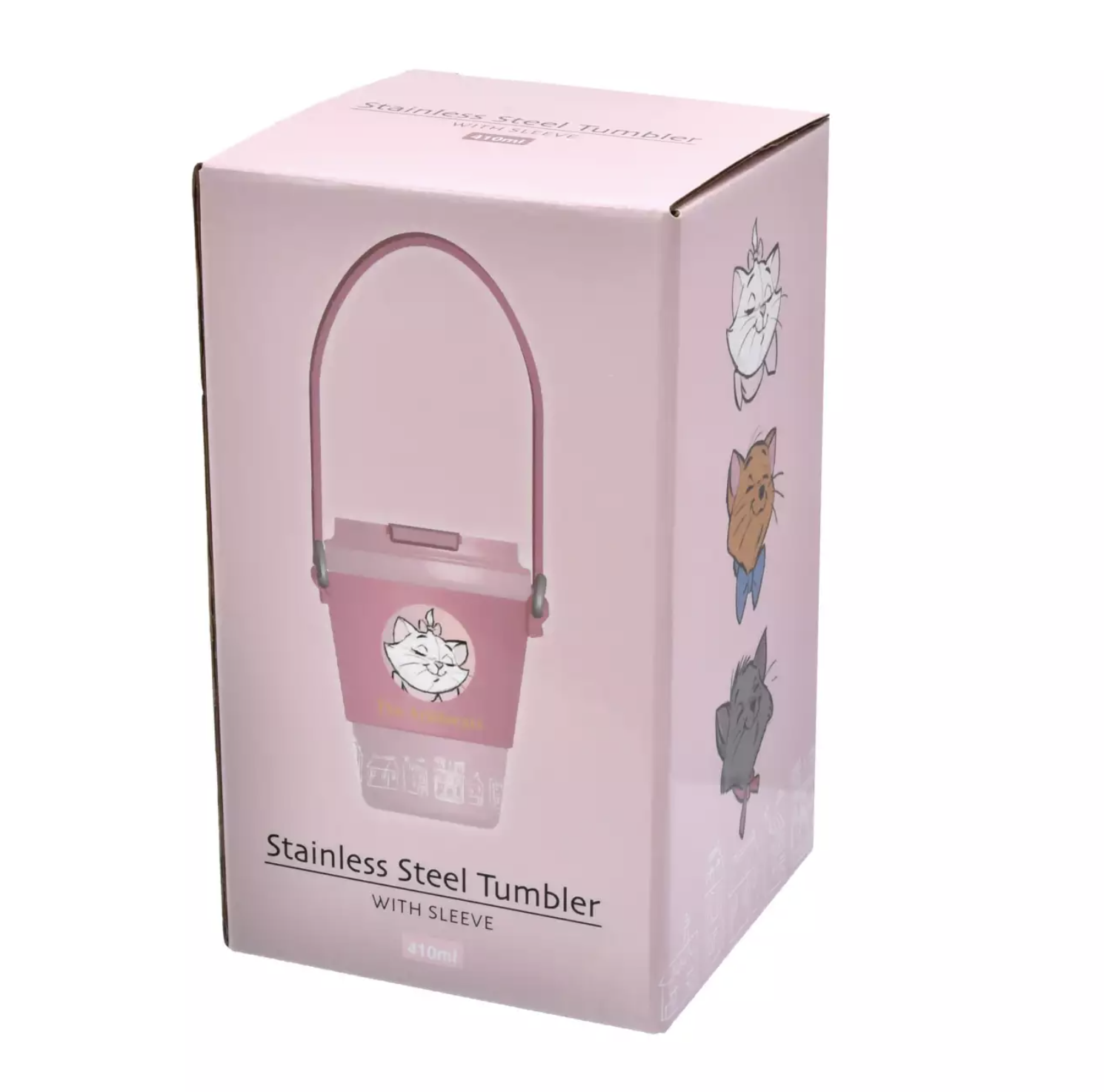 預訂 Drinkware 不銹鋼水杯連杯套 大容量水樽 Marie Aliens Pooh Minnie 