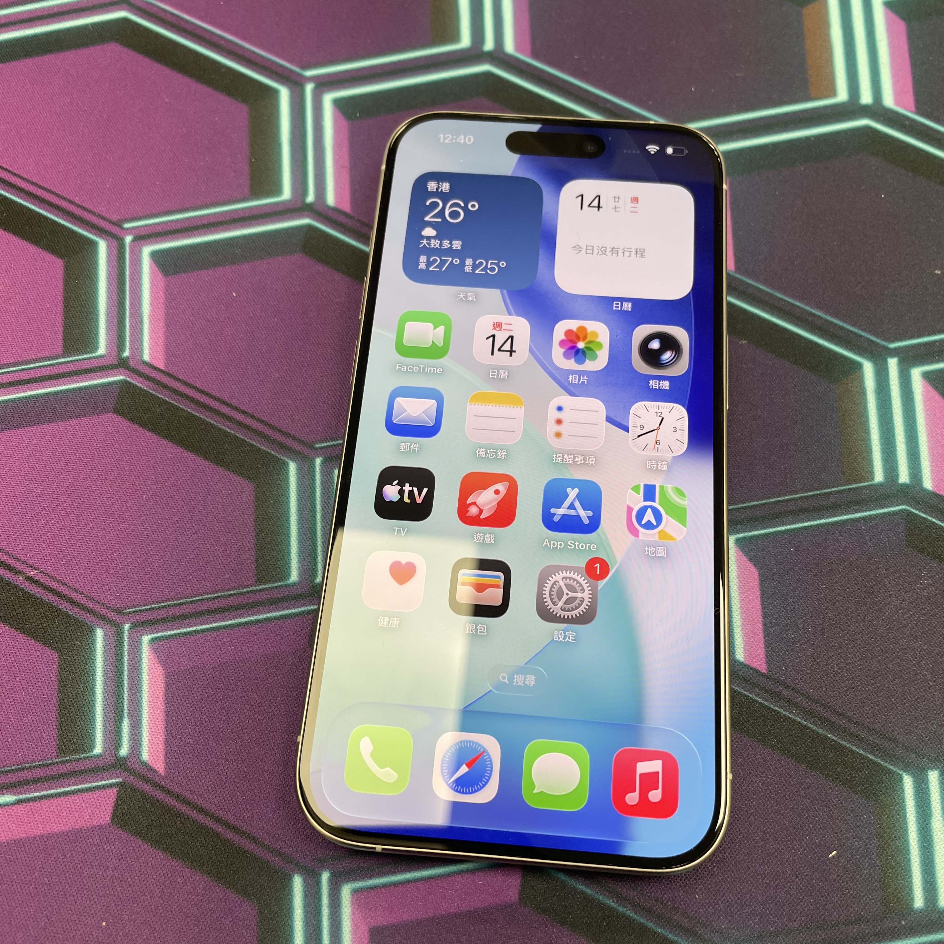 *6314 15 pro 完美機 1TB 電86 白色 white