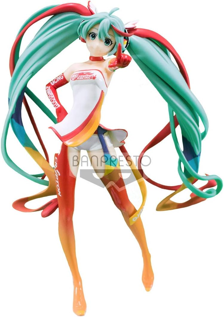 Banpresto, SQ Figure: Hatsune Miku Racing (Ver. Racing Miku 2016) 賽車初音2016