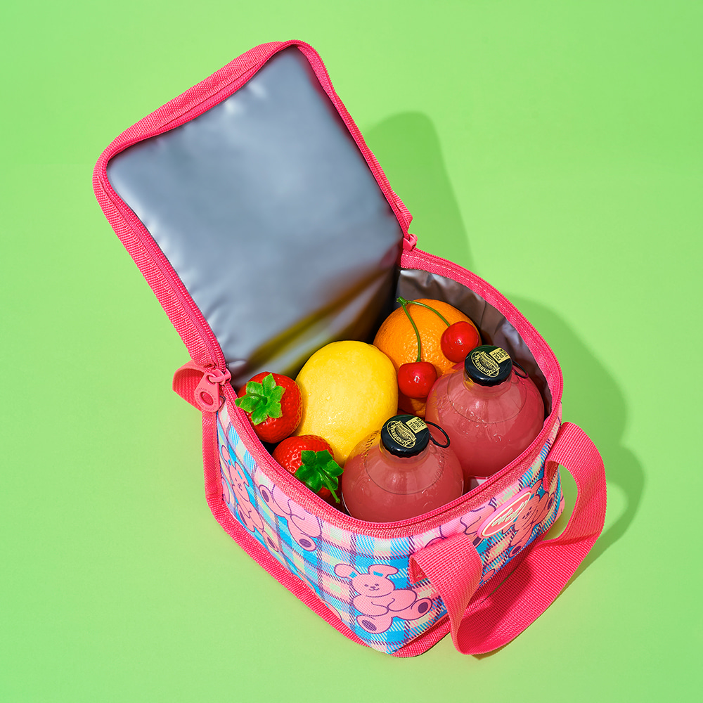 Wiggle Wiggle Check Bunny 系列保溫袋